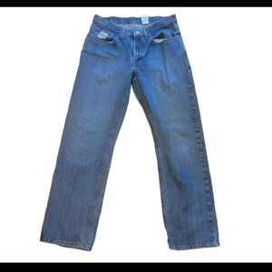 Cinch Jeans Mens 32x32 Blue Straight White Label Western Denim